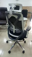 Executive Ergonomic Swivel Chair mai Tallafin Kugu - 2