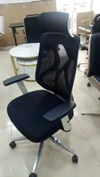 Executive Ergonomic Swivel Chair mai Tallafin Kugu - 3
