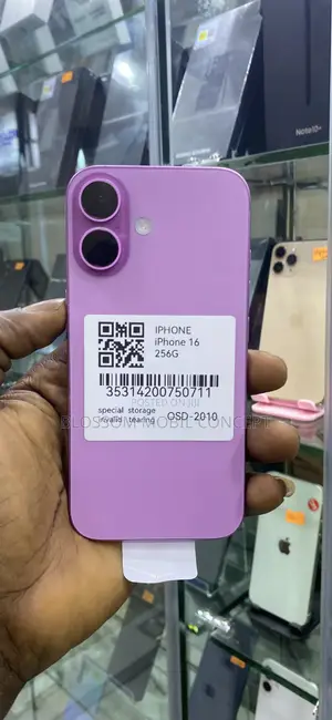 Apple iPhone 16 256GB Pink