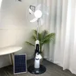 Rechargeable Fan with Remote & LED Bulbs - 2