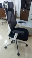 Executive Ergonomic Swivel Chair tare da Headrest - 3