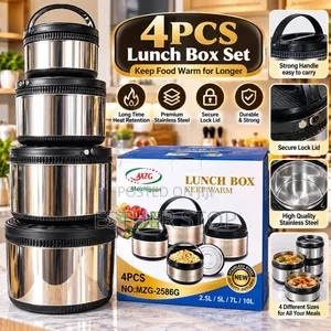 4-Piece Lunch Box Set