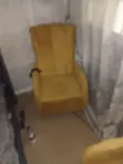 2 Used Single Chairs & 5ft TV Shelf - Home Interiors - 2