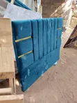 Home Interiors Queen Size Bed Frame - Blue - 1