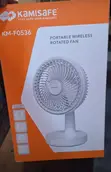 Solar Table Fan with Bulb - 1