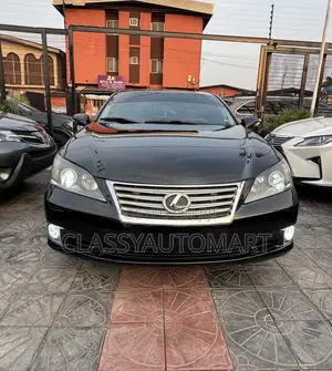 Lexus ES 350 2011 Black Registered