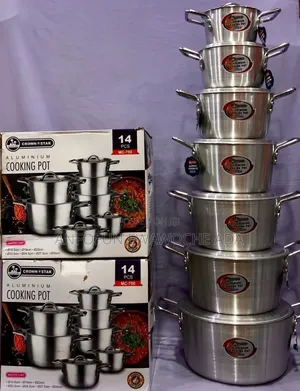 Masterchef 14-Piece Aluminium Pot Set