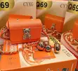 QFX Q69 Orange Over-Ear Wireless Earphones - 4