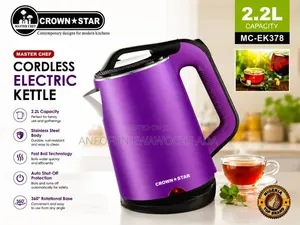 Crownstar 2.2L Cordless Electric Kettle