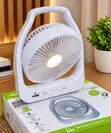 Iwin 8-Inch Rechargeable Fan with LED Light - 1