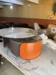 Luxury Modern Coffee Table - Metal & Sintered Stone - 2