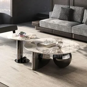 Marble 2-in-1 Luxury Nordic Center Table