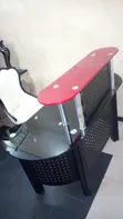 Boss Office Products Gilash Top Receptionist Table - 2